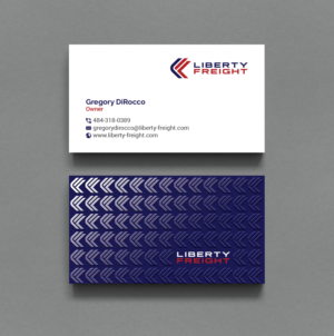 Liberty Freight needs a business card design. | Visitenkarten-Design von R.design
