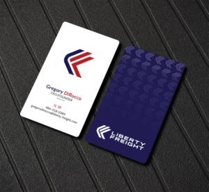 Liberty Freight needs a business card design. | Visitenkarten-Design von Bold Pixels