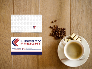 Business Card Design by B. M. BILLAL HOSSAIN for Liberty Freight LLC | Design: #26373772