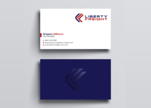 Business Card Design by Uttom 2 for Liberty Freight LLC | Design: #26368732