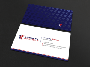Business Card Design by Uttom 2 for Liberty Freight LLC | Design: #26368743