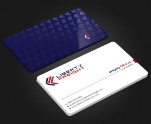Business Card Design by Uttom 2 for Liberty Freight LLC | Design: #26368744