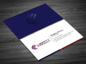 Business Card Design by Uttom 2 for Liberty Freight LLC | Design: #26368745