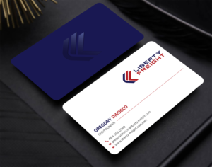 Business Card Design by Uttom 2 for Liberty Freight LLC | Design: #26372043