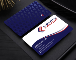 Business Card Design by Uttom 2 for Liberty Freight LLC | Design: #26372048