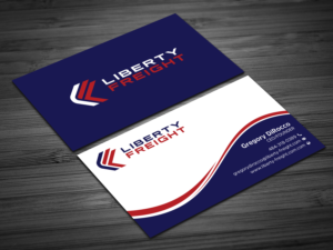 Liberty Freight needs a business card design. | Visitenkarten-Design von Uttom 2