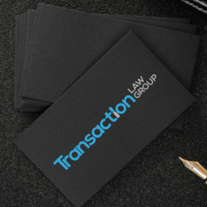 Transaction Law Group | Logo Design by Gerald Design 3