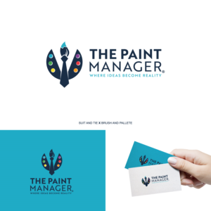 Logo Design by ICKE for The Paint Manager | Design: #26372679