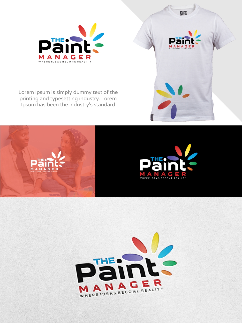 Logo Design by Jenny for The Paint Manager | Design #26369036