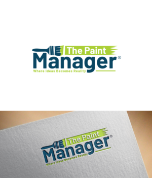 Logo Design by PsyPen for The Paint Manager | Design #26377652