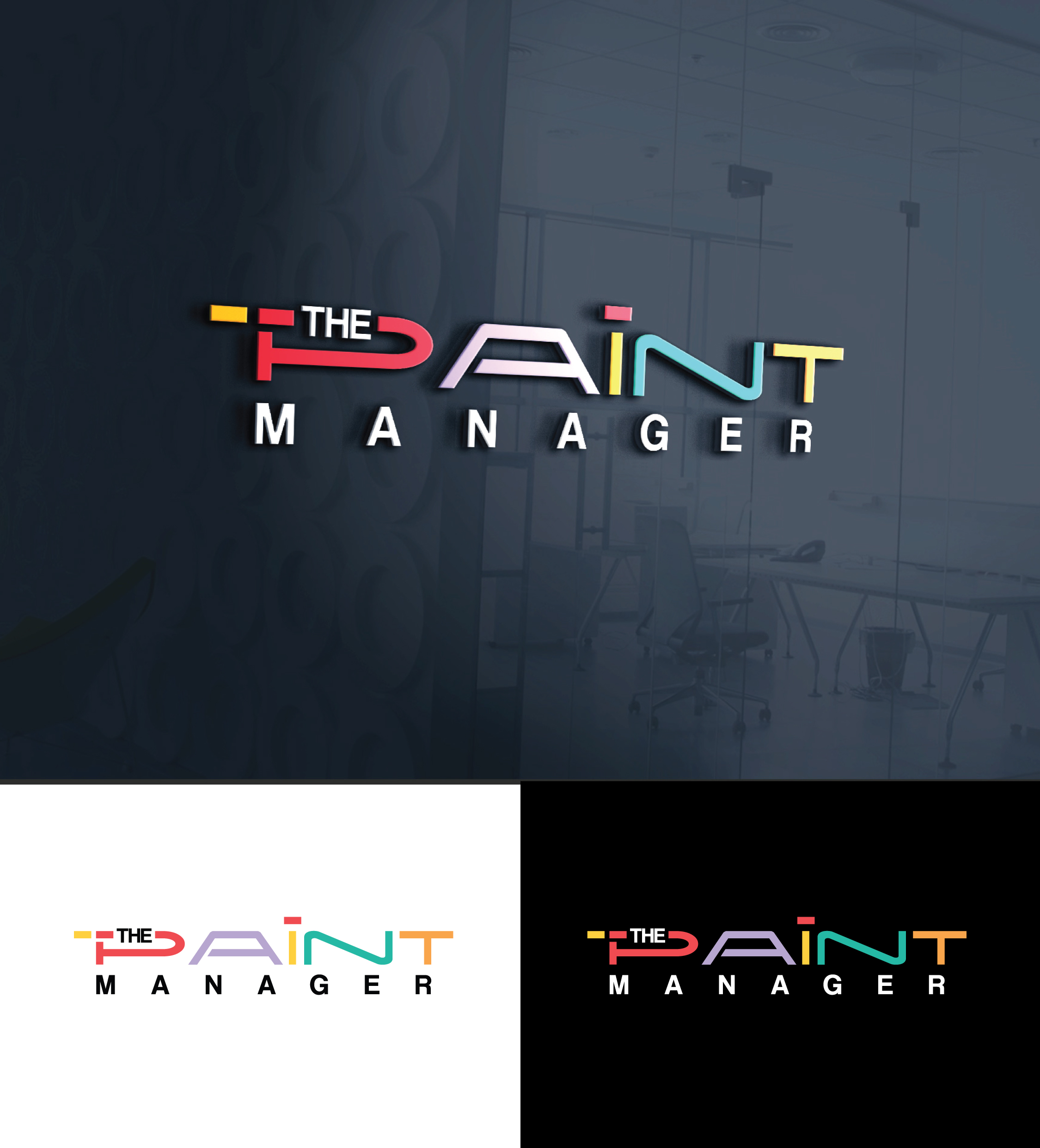 Logo Design by u2square for The Paint Manager | Design #26370598