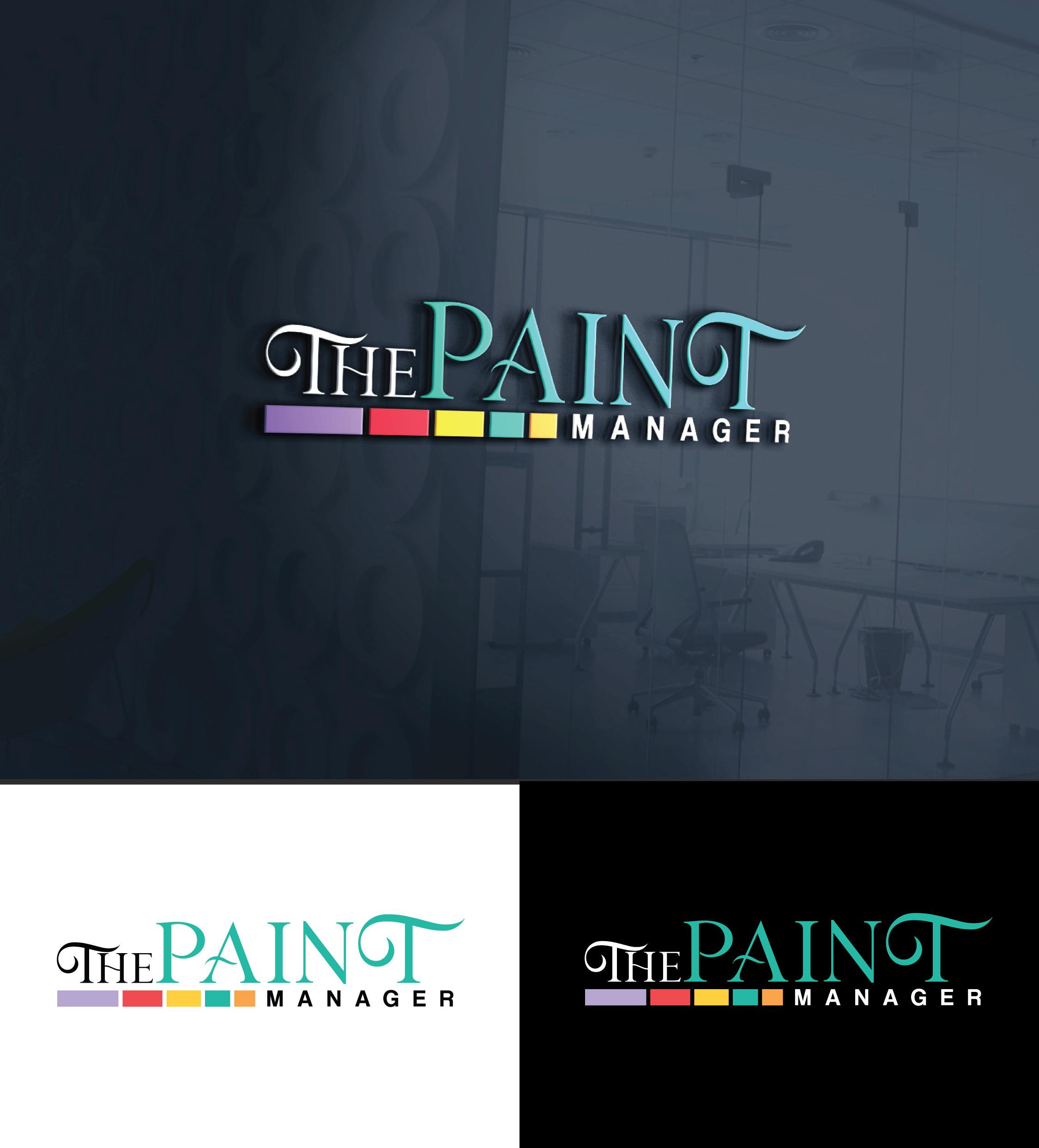 Logo Design by u2square for The Paint Manager | Design #26370599