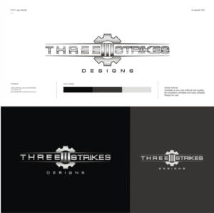Three Strikes Designs | Diseño de Logo por aquila©