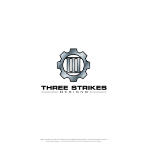 Three Strikes Designs | Logo Design by ds | designstructure