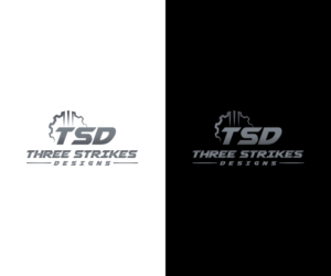 Three Strikes Designs | Logo Design by uitaki