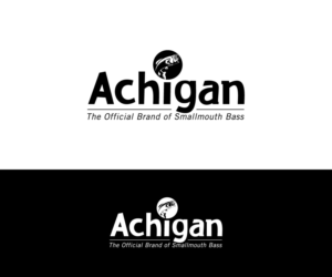 Achigan (Tagline is "The Official Brand of Smallmouth Bass") | Logo Design by makerlogoz