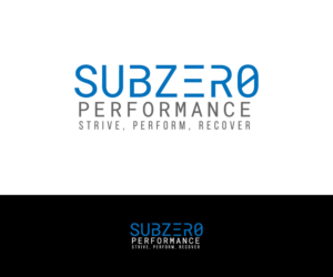 Subzero Performance and optional txt could be added that includes STRIVE, PERFORM, RECOVER | Logo Design by makerlogoz