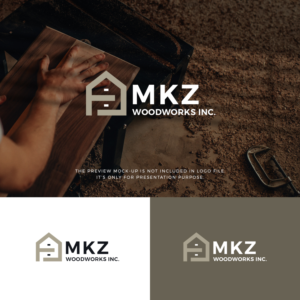 MKZ Woodworks Inc. | Logo-Design von Rayn Design
