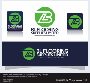 Logo Design by Mariono Fx for BL Flooring Supplies Limited | Design: #26376038