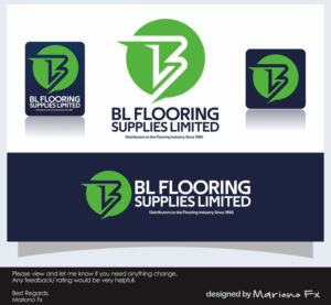 Logo Design by Mariono Fx for BL Flooring Supplies Limited | Design: #26380787