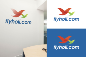 flyholi.com | Logo Design by MT