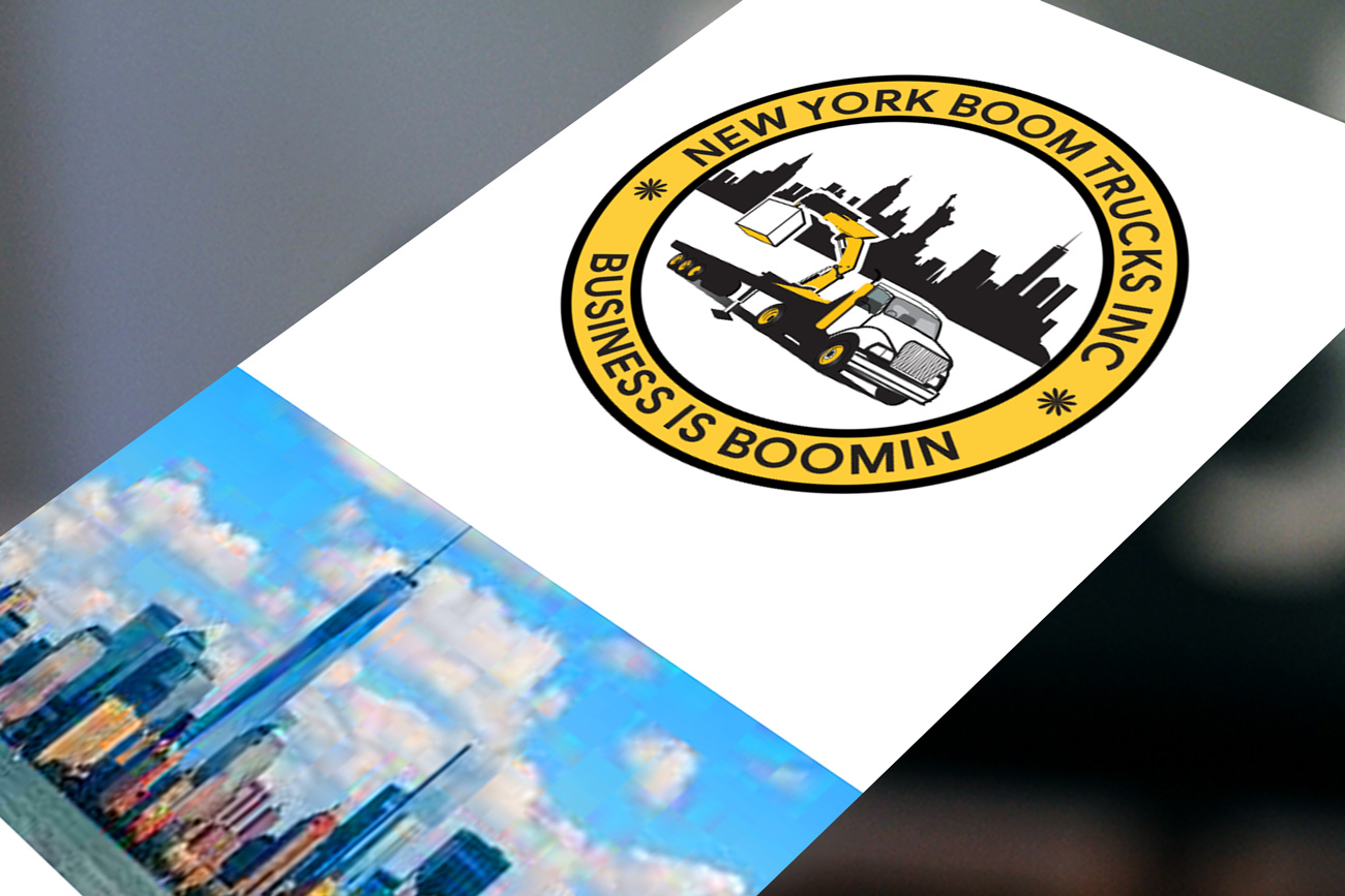 Logo-Design von Wonderful design für New York Boom Trucks Inc | Design #26376380