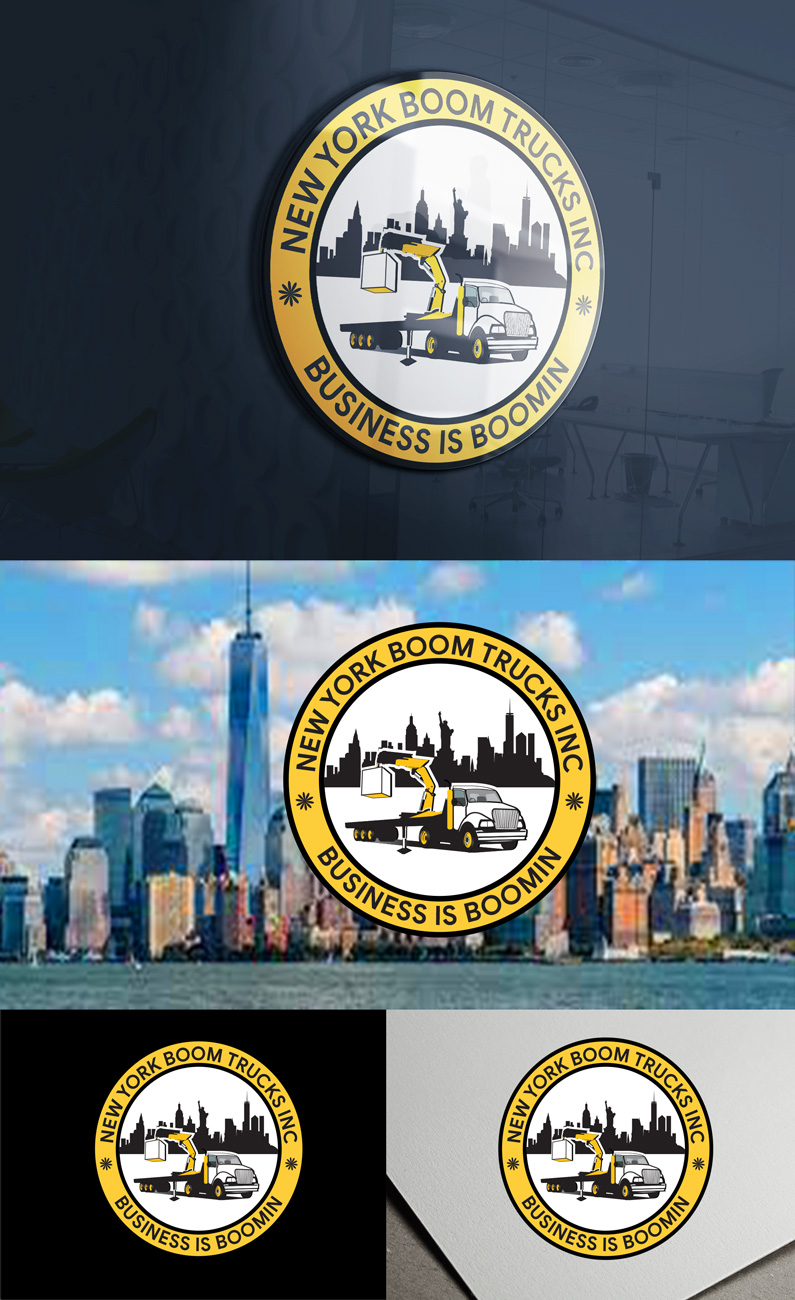 Logo-Design von Wonderful design für New York Boom Trucks Inc | Design #26376383