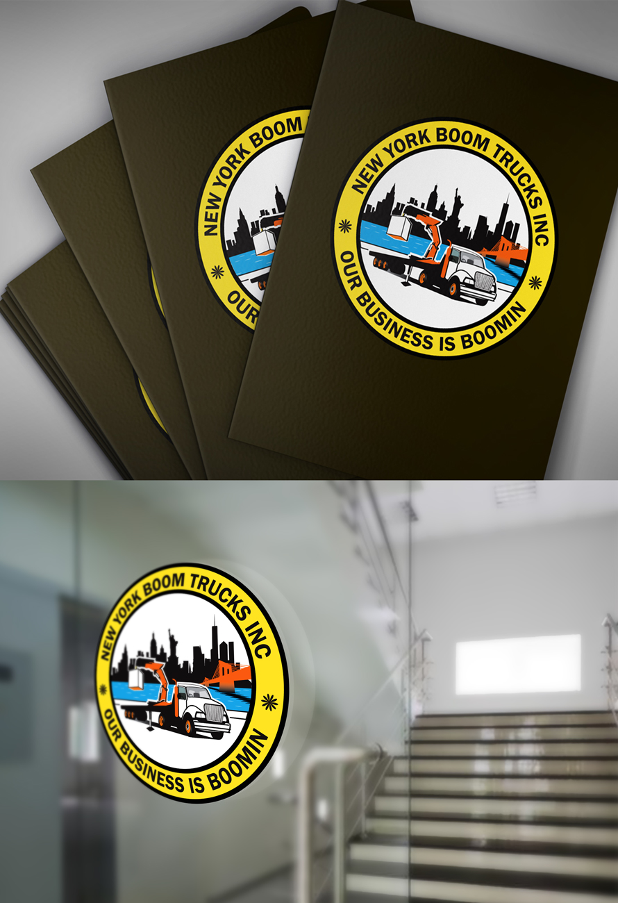 Logo-Design von Wonderful design für New York Boom Trucks Inc | Design #26387322