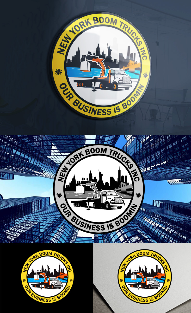 Logo-Design von Wonderful design für New York Boom Trucks Inc | Design #26387326