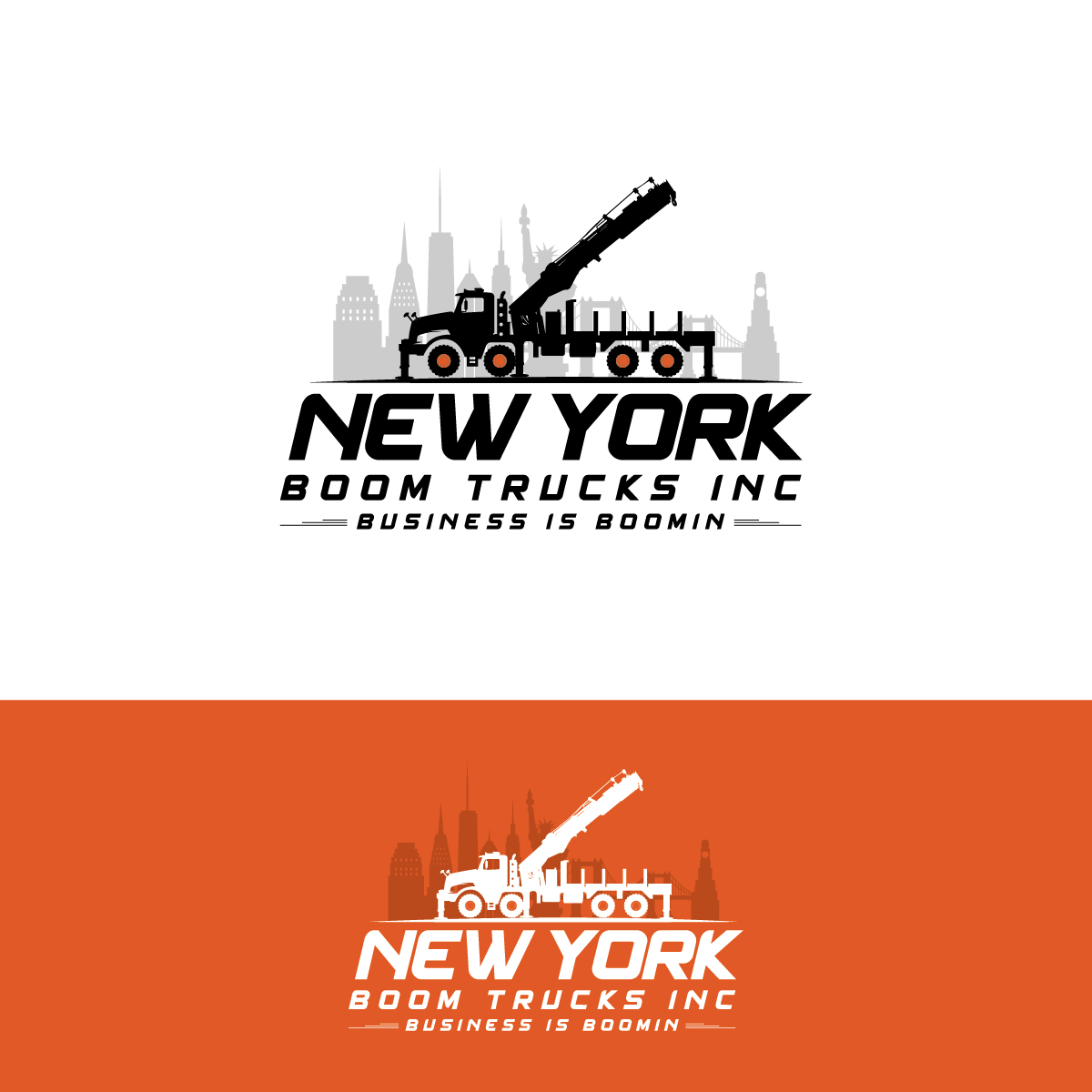 Design de Logo par Deziners Zone pour New York Boom Trucks Inc | Design #26379477