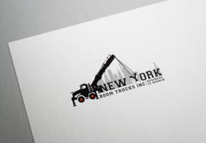 Logo Design by Deziners Zone for New York Boom Trucks Inc | Design: #26379483
