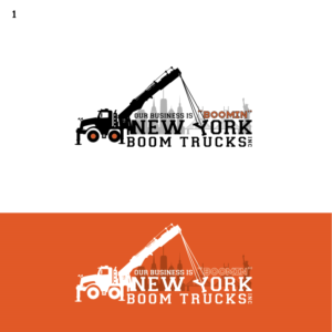 Logo Design by Deziners Zone for New York Boom Trucks Inc | Design: #26418391