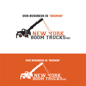 Logo Design by Deziners Zone for New York Boom Trucks Inc | Design: #26704814