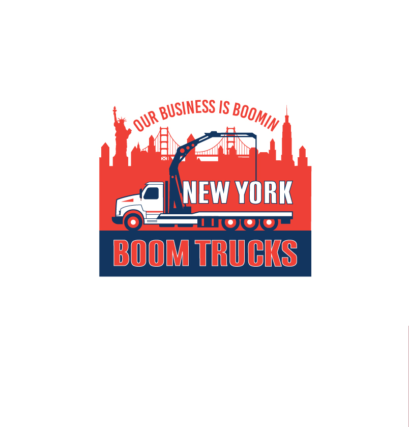 Logo-Design von instudio für New York Boom Trucks Inc | Design #26377665