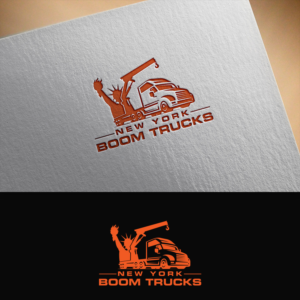 Logo Design by DesignDUO for New York Boom Trucks Inc | Design: #26378366