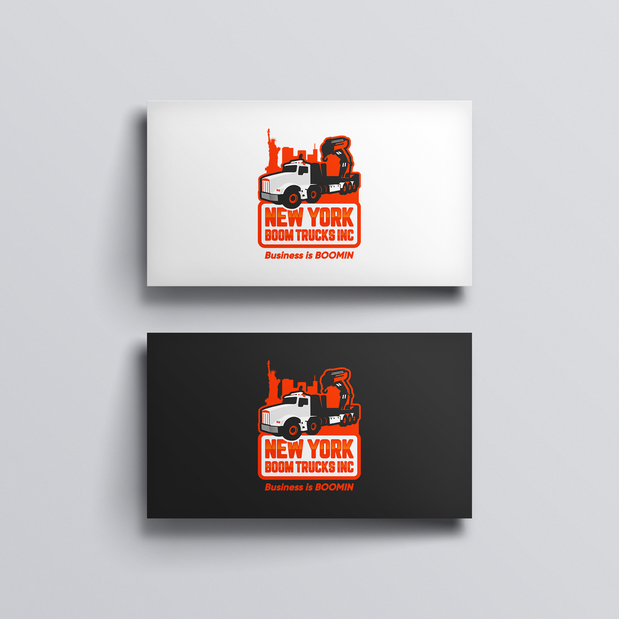 Logo Design by aquabomb26 for New York Boom Trucks Inc | Design #26379490