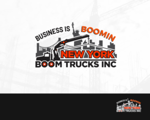 Logo Design by Djamdesign for New York Boom Trucks Inc | Design: #26410911