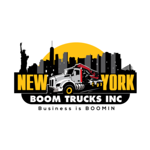 Logo-Design von geni für New York Boom Trucks Inc | Design #26374815