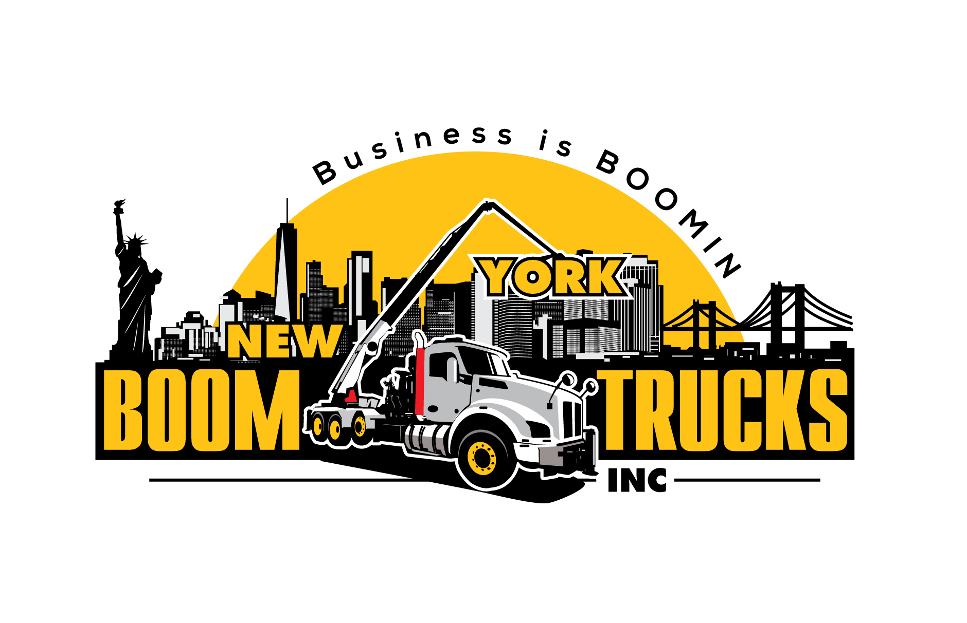 Design de Logo par geni pour New York Boom Trucks Inc | Design #26376238