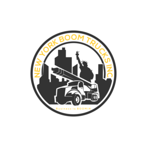 Our company name:  NEW YORK BOOM TRUCKS INC and also our slogan “Business is BOOMIN” | Design de Logo par Gerald Design 3