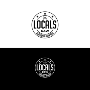 Locals Raw - Seafood & Raw Bar | Logo-Design von Graphic Bricks