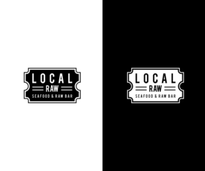 Locals Raw - Seafood & Raw Bar | Logo Design by uitaki