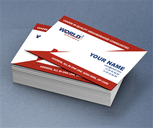 Business Card Design by AizerDS for World Development 2 | Design: #3051409