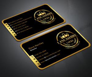 Business Card Design by Your_Design for CDM Residential Ltd t/a Lancashire Locks | Design: #26390382