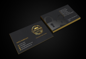 Business Card Design by Creations Box 2015 for CDM Residential Ltd t/a Lancashire Locks | Design: #26383598
