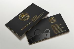 Business Card Design by LAXMI DESIGNHUB for CDM Residential Ltd t/a Lancashire Locks | Design: #26378487