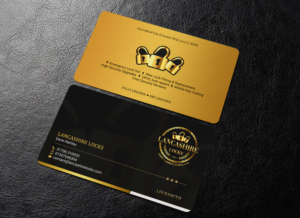 Business Card Design by chandrayaan.creative for CDM Residential Ltd t/a Lancashire Locks | Design: #26379535