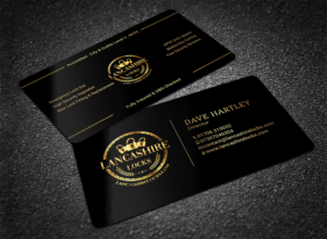 Business Card Design by Tripti Ranjan Gain for CDM Residential Ltd t/a Lancashire Locks | Design: #26377581
