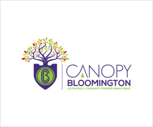 CanopyBloomington  cultivating a community-powered urban forest | Logo Design by pachilakili