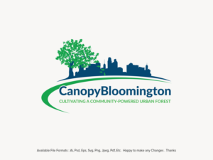 CanopyBloomington  cultivating a community-powered urban forest | Logo Design by sabbir049